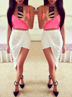 Women low cut skirt - vmlfashion-com