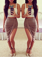 Women low cut skirt - vmlfashion-com