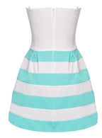 Women sexy strap less dress - vmlfashion-com